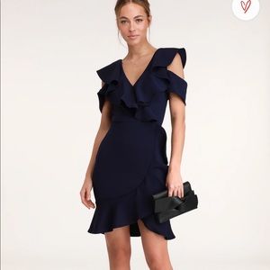 NWT ruffle lulus dress